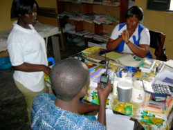 Training health workers in Ghana